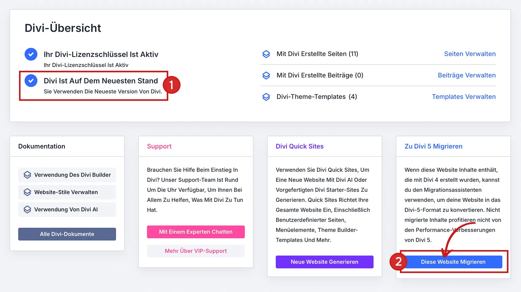 03-05-Divi-5-aktiviert-und-upgedatet-jetzt-migrieren