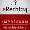 erecht24 siegel impressum rot