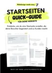 Startseiten QuickGuide loveyourwebsite de pdf
